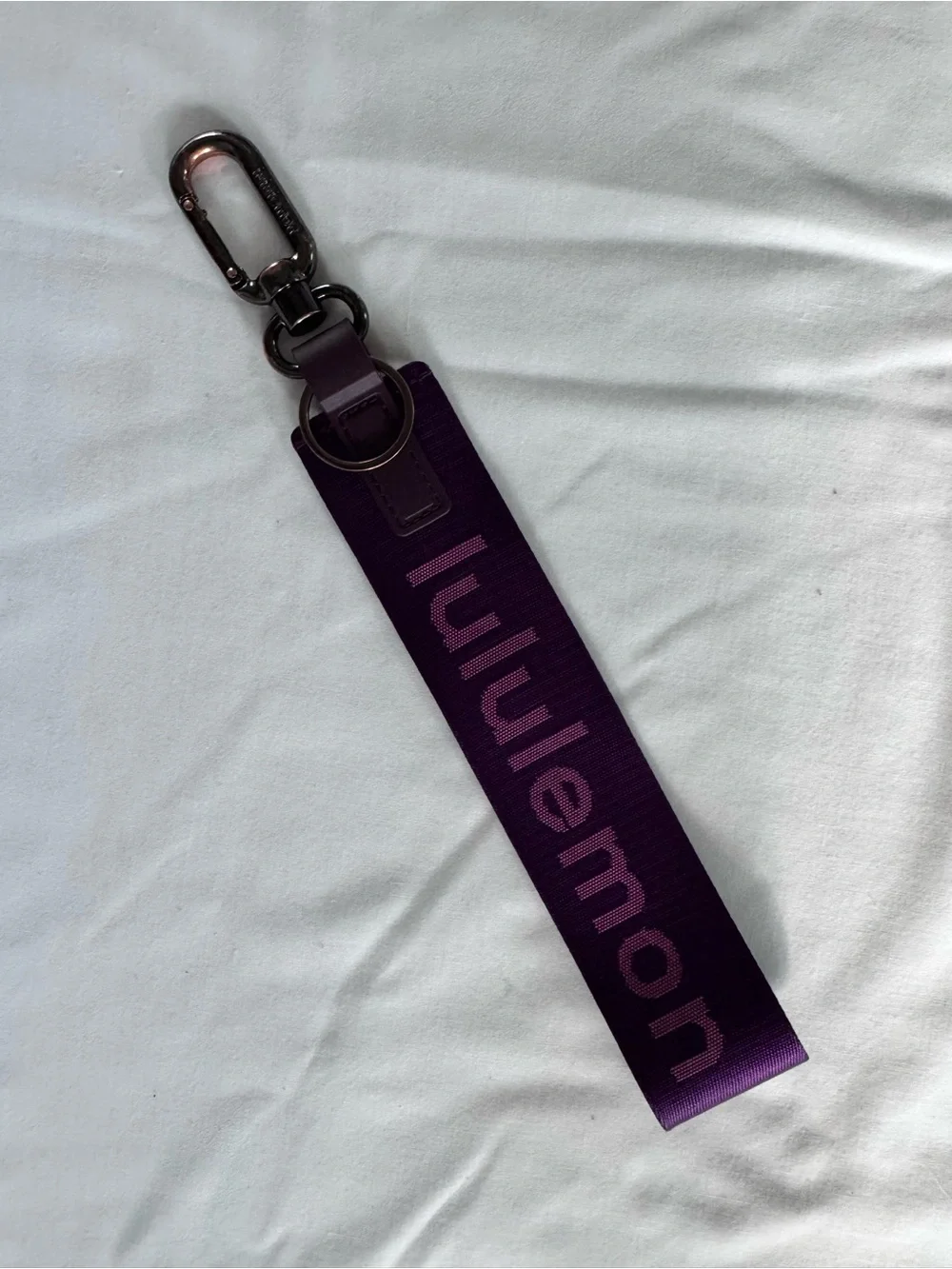 Lululemon Never Lost Keychain, Goodnight Plum / Pink Haze